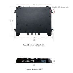 Lector RFID UHF de 4 Canales con Diseño de Arquitectura de Doble CPU, Largo Alcance de 1-8 m, Gestión de Almacenes, Lector Fijo, EPC Global UHF Clase 1 - Product Image 3