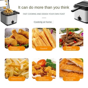 Friteuse Commerciale Transfrontalière 2,5 L Grande Capacité pour Poulet Frit et Frites – Friteuse Monocylindre - Product Image 3