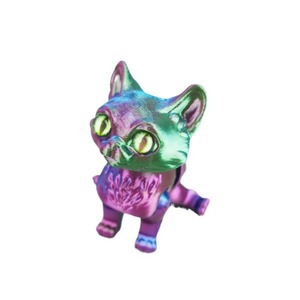 Nouveaux jouets imprimés en 3D, figurine réaliste de chat Sphynx sans poils, entièrement articulée et mobile, cadeau surprise - Product Image 5