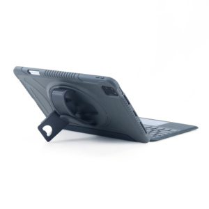 La funda indestructible para iPad: Carcasa resistente con teclado, correa de mano y rotación de 360° °   Soporte y armadura a prueba de golpes - Product Image 2
