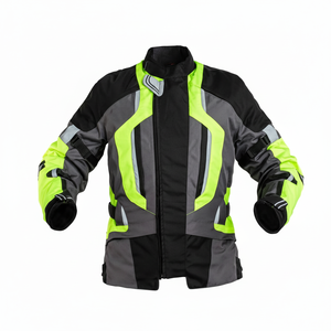 Ropa deportiva de invierno Cordura de calidad superior para hombre, chaqueta de motorista de carreras con logotipo personalizado resistente, equipo impreso con MOQ bajo - Product Image 1
