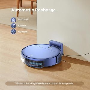 <span class=keywords><strong>Robot</strong></span> Aspiradora Inteligente Recargable con Control Wifi para Limpieza en Seco y Húmedo, <span class=keywords><strong>Robot</strong></span> Aspiradora con Autovaciado - Product Image 6