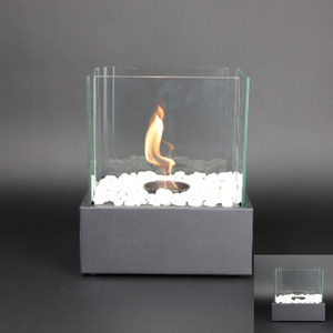 Lampe Kamin, cheminée de table, foyer à <span class=keywords><strong>gel</strong></span>, mini foyer bio-<span class=keywords><strong>alcool</strong></span> extérieur, poêle à éthanol - Product Image 2