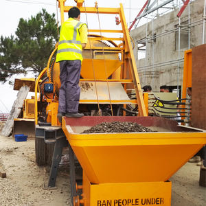 محرك ديزل لتشييد المباني Beton JBS40 40m 3/h مضخة خرسانة مركزية ومضخة خرسانية - Product Image 6