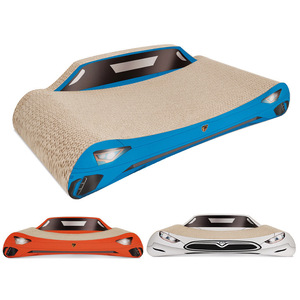 Corrugated Cardboard <b>Cat</b> Scratcher Sports Car <b>Sofa</b> Durable Claw Sharpening Toy For <b>Cats</b> All Seasons Modern Design - Product Image 1