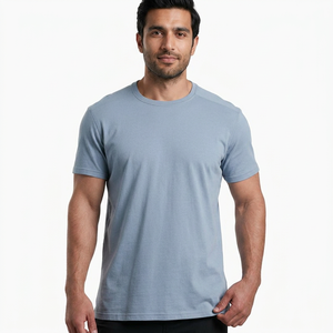   T-shirts en coton pour hommes, manches courtes, t-shirts d'été en jersey pour hommes, t-shirts personnalisés en gros - Product Image 1