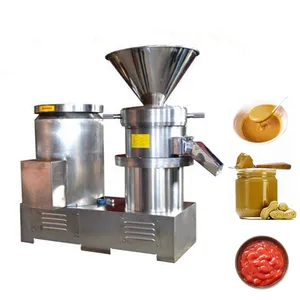 Máquina Industrial automática para hacer mantequilla de cacahuete, trituradora de pasta de almendro y cacahuete