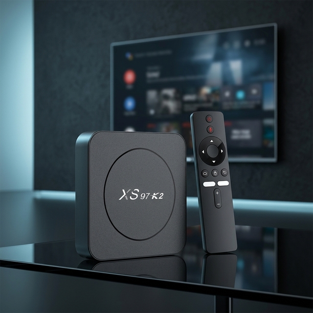 Wholesale Private Label Xs97k2 Quad Core 100Mbps Lan 2GB 8GB Set-top Box 4k Android Tv Box