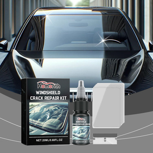 Omono Kit di riparazione parabrezza anteriore per auto soluzione adesiva per visione trasparente per graffi di vetro - Product Image 2