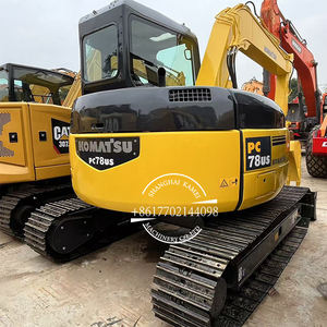 Excavadora de cadenas usada con pocas horas de uso, miniexcavadora Komatsu PC78 78US de alta calidad con piezas a la venta, Japón - Product Image 1