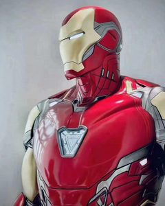 รูปปั้นไอรอนแมน <span class=keywords><strong>MK85</strong></span> ขนาดเท่าคนจริง ทำจากเรซิ่น ราคาประหยัด ตัวละครจากมาร์เวล พร้อมไฟและข้อต่อที่ขยับได้ เหมาะสำหรับตกแต่งคริสต์มาส - Product Image 4