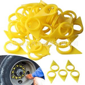Indicateur universel de desserrage de écrous de roue en plastique nylon POMPP pour automobiles, camions lourds, autobus, véhicules de transport - Product Image 2