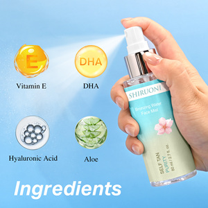 Etiqueta privada <span class=keywords><strong>de</strong></span> alta calidad profesional DHA Sunless Self Tanning <span class=keywords><strong>Spray</strong></span> Face Mist Tanner Skin Natural Sun Kissed Tan - Product Image 4