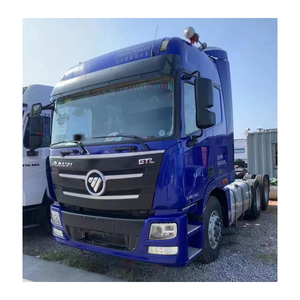 Camión Tractor Fronton 6X4 Usado en Buenas Condiciones, Capacidad de Arrastre de 40000 kg, Transmisión Automática, Combustible Diésel, Motor Weichai, Volante a la Izquierda - Product Image 1