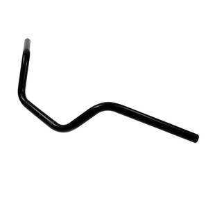 Manillar de motocicleta de 25 mm y 1 pulgada de altura media para Harley, Yamaha, Suzuki, universal, de acero negro, modificado. - Product Image 5