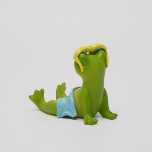 Đáng yêu màu xanh lá cây ếch điện thoại chủ Kính mát độc đáo quyến rũ mô hình động vật nhựa thủ công cung cấp hỗ trợ ổn định cho bất kỳ điện thoại thông minh - Product Image 2