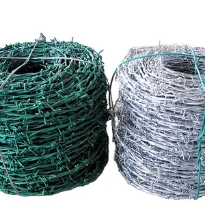 Good Selling Galvanized Traditional Twist 400M 500M 50Kg Per Roll 50Kg Barbed Wire Price Coil Barbed Wire