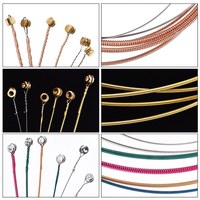 Guitar Accessories Set Bridge Pins Saddle Capo Nylon Strings Guitar Picks for Beginners