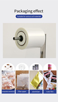 Machine d'emballage automatique pour aliments, lot de, pour remplissage, confiserie, lait en poudre, épices, avec pochettes