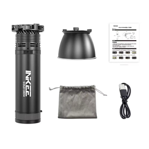 Lumière vidéo LED Inkee Gc150 150W, étanche, avec monture Bowens, diffuseur continu pour l'enregistrement en direct, lumière LED - Product Image 1