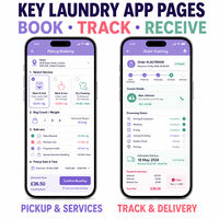 Servizio di Lavanderia Personalizzato, Sviluppo App per Consegna Lavanderia per iOS e Android con Servizio di Prenotazione Ritiro LionCreate