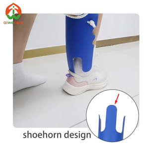 Aiwecare Aide <span class=keywords><strong>à</strong></span> la mise et au retrait des chaussettes <span class=keywords><strong>pour</strong></span> <span class=keywords><strong>personnes</strong></span> âgées - Aide <span class=keywords><strong>à</strong></span> la mise des bas sans se pencher avec poignées en mousse - Product Image 3