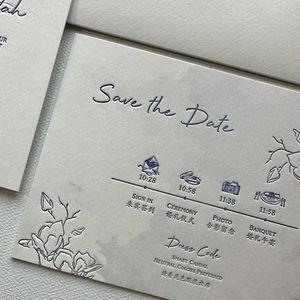 Support Small Quantity Customized <strong>Personalized</strong> Elegant Wedding <strong>Invitations</strong> - Product Image 4