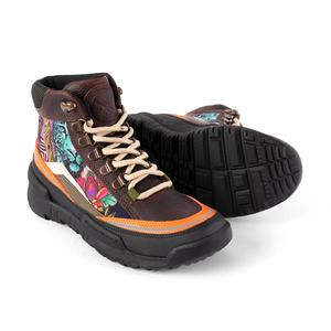 Baskets de sport imperméables pour femmes botte de neige d'hiver décontractée avec chaussure de marche antidérapante baskets en cuir baskets personnalisées - Product Image 3