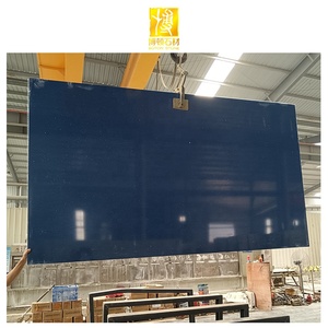 BOTON Đá Nhân Tạo Đá Nhân Tạo Gạch Lát Sàn Gương Pha Lê Lấp Lánh Các Nhà Sản Xuất Tấm Thạch Anh Màu Đen - Product Image 4