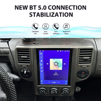 Foforfor Écran tactile vertical 10,4 pouces Android 15 GPS de navigation pour voiture NISSAN X-trail T30 2008-2010 Lecteur multimédia de voiture avec navigation GPS et WIFI