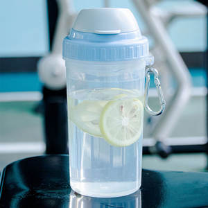 Bouteille d'eau de sport en plastique de 500 ml, tasse portable réutilisable et étanche pour le fitness en plein air et l'usage quotidien - Product Image 5