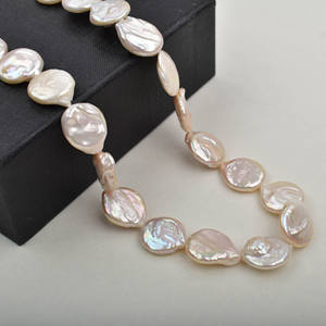 Perlas de Agua Dulce Sueltas de Forma Barroca Natural de 5-6 mm, Color Blanco, Producto Semiterminado para DIY, Diseño de Gota Colorida con Luz Rosa - Product Image 4