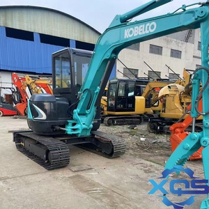 Mini-excavatrice Kobelco SK50 d'occasion, 5 tonnes, modèle 2022, moteur Isuzu, capacité de la benne de 0,2 m, composants hydrauliques d'origine, pompe à engrenages - Product Image 5