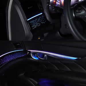 Bande LED RGBIC Premium pour éclairage d'ambiance intérieur de voiture, éclairage d'atmosphère pour Infiniti Q70/Q70L 2011-2021 - Product Image 6