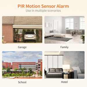 <span class=keywords><strong>Sensor</strong></span> de <span class=keywords><strong>Movimiento</strong></span> Inalámbrico de 120db, Detector PIR, Sistema de Alarma Inteligente ABS, <span class=keywords><strong>Luz</strong></span> Automática para Seguridad del Hogar - Product Image 5