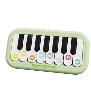 Mini teclado de juguete para piano, 10 escalas, instrumento musical electrónico para niños de 2 a 6 años, juguete de aprendizaje unisex - Product Image 2