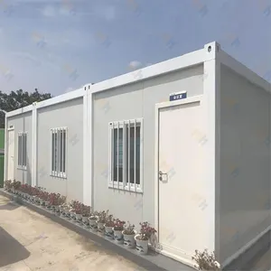 MH comfortable low cost prefab container house with furniture movable container house
