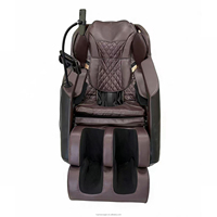 Fauteuil de massage KZJ moderne de luxe en cuir avec fonction Shiatsu, rail SL, zéro gravité, massage complet du corps, produits de massage, soins de santé