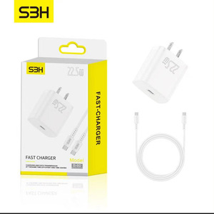 Chargeur standard américain K0123 10W fourni par l'usine pour téléphones mobiles, câble de charge USB C-L, câble de données C-C - Product Image 4