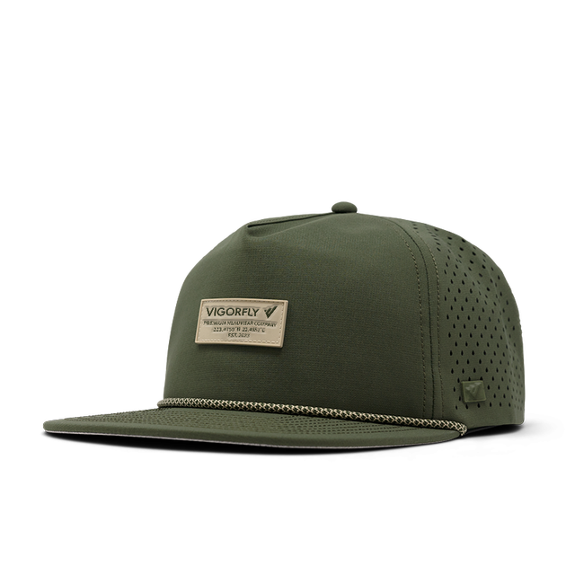 Custom Logo 5 Panel Plain Blank Laser Cut Hole Waterproof Hat with Rope,Classic Perforated Gorras Snapback Hats