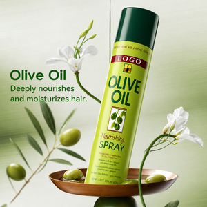 Olive Oil Hair Nourishing <b>Spray</b> Shine Anti Frizz <b>Moisturizing</b> Leave In <b>Spray</b> for All Hair Types Wholesale - Product Image 6