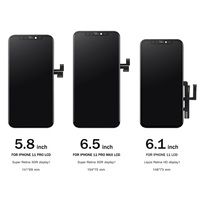 Écran tactile Lcd de téléphone portable de remplacement d'usine pour Iphone 6S 7 8 Se Xr 11 1l2 Plus 13 14 15 16Pro Max