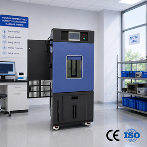Cámara de Prueba de Simulación Ambiental con Controlador Programable para Ciclos de Temperatura Alta y Baja y Humedad - Product Image 2