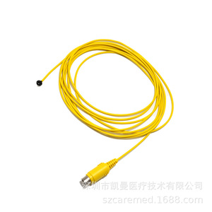 Compatible con el sensor de temperatura corporal ATOM, sonda de temperatura superficial repetible, conector amarillo, para recién nacidos, 3.0M. - Product Image 4