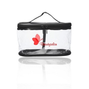 Wholesale Customization <b>Clear</b> PVC Cosmetic <b>Travel</b> <b>Bags</b> with Handle - Product Image 1