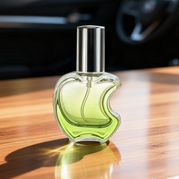 Flacon pulvérisateur de voyage en verre transparent pour parfum et cosmétiques, 10 ml, 15 ml, portable, personnalisable, marque privée, vente chaude