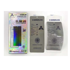 ESD Black King <span class=keywords><strong>Kong</strong></span> 25 ° <span class=keywords><strong>Film</strong></span> de confidentialité pour Samsung S26 S25 S24 S23 S22, protection d'écran ultra-fine 0,18 mm, déverrouillage par empreinte digitale - Product Image 4