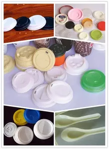 SINOPLAST Chất Lượng Cao Tự Động New PP PS PVC Tấm PET Cup Nắp Làm Thermoforming Tạo Thành Máy - Product Image 6