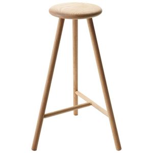 Modern Stylish Bar <b>Stool</b> for Small Spaces Customizable Wooden Furniture for Entryway Living Room Bedroom or Restaurant - Product Image 2