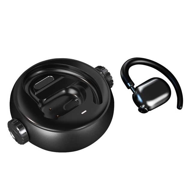 2025 Ear Hook 5.3 Headphones Smart AI Sports Wireless Noise Reduction In-ear Gaming Low Latency IPX4 Waterproof Custom Fit Voice